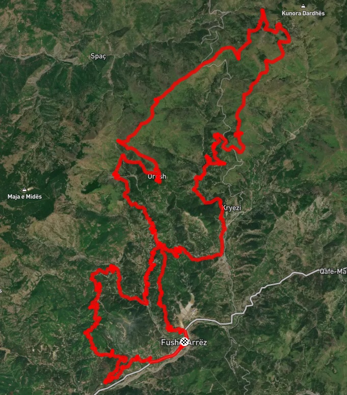 SHTEGU I KAPROLLIT TRAIL - 60 KM